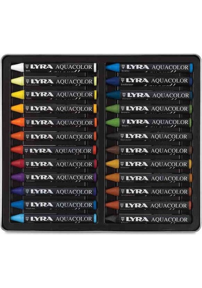 Lyra Aquacolor Sulandırılabilir Pastel Boya 24 Renk N11.1440