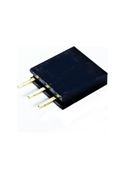 Elektronikport-1X3 Header Dişi 10 Adet Siyah