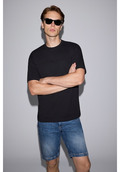 U.S. Polo Assn. U.s. Polo Assn. Erkek Siyah Tişört 50326970-vr046