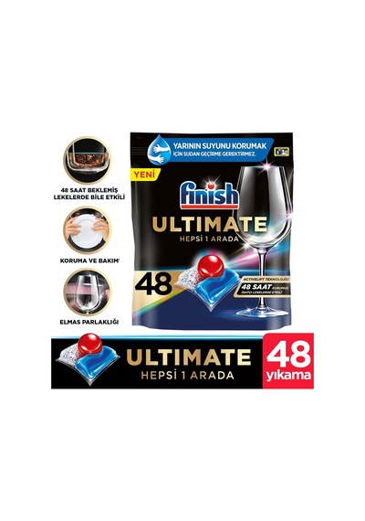 Quantum Max 48 Kapsül Bulaşık Makinesi Deterjanı Tableti 1 X 48 Kapsül