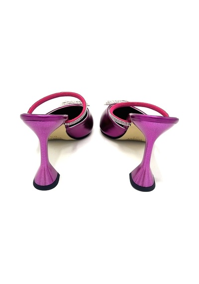 Nostra Shoes Fuşya Love Kadın Topuklu Ayakkabı-terlik Fuşya