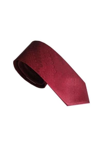 Elifebru Exclusive Handicrafts Ebru Sanatı Saten Kumaş Kırmızı Siyah Erkek Kravat Sakr 161 Kırmızı Siyah 001