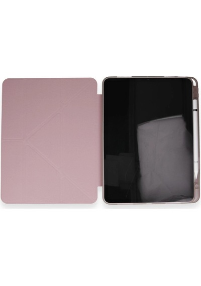 Huawei Matepad Air 11.5 Kılıf Kalemlikli Mars Tablet Kılıfı - Rose Gold Arka Kapak