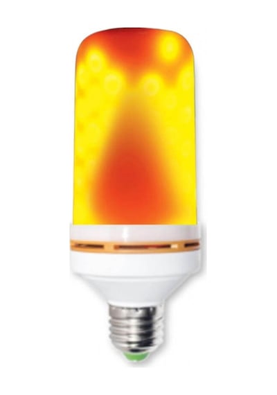 Ct-4059 5w Led Alev Efektli Ampul 2 Adet - Şömine Keyfi Amber Işık E27 Duy