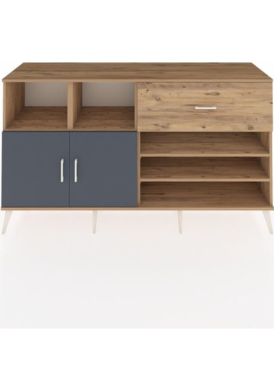 Hyperion Konsol 6 Raflı Tek Çekmeceli 2 Kapaklı 176x44x99 Çam-antrasit/çam Atlas Çam/antrasıt - Atlas Çam Hyperion Konsol 6 Raflı Tek Çekmeceli 2 Kapaklı 176x44x99 Çam-antrasit/çam Atlas Çam/antrasıt - Atlas Çam