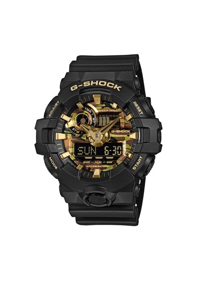 G-shock Analog-dijital Ga-700 Serisi 53.4 Mm Quartz Saat Ga-700cf Siyah