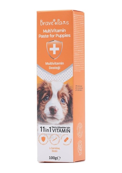 Yavru Köpekler İçin Gelişim Destekleyici Multivitamin Malt Macunu Sağlıklı Büyüme Dönemi Formülü