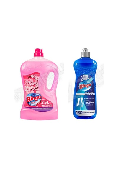 Bingo Yüzey Tem. Fresh 2.5 Lt + Parlatıcı 400 Ml 2'li Set Diğer
