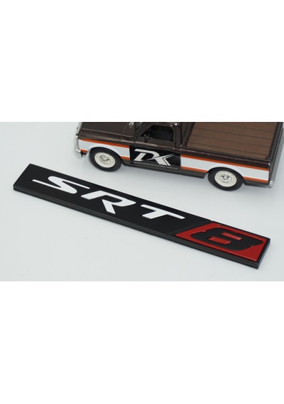 Dk Tuning Dodge Srt 8 Kırmızı Siyah Bagaj Logo Arma Bagaj Arma