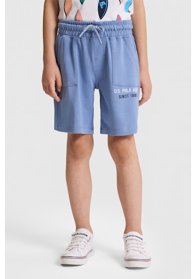 U.S. Polo Assn. U.s. Polo Assn. Erkek Çocuk İndigo Şort Örme 50327054-vr028