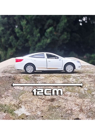 Hyundai Azera Demir Oyuncak Araba Sesli-ışıklı - Çek Bırak 12cm Çok Renkli