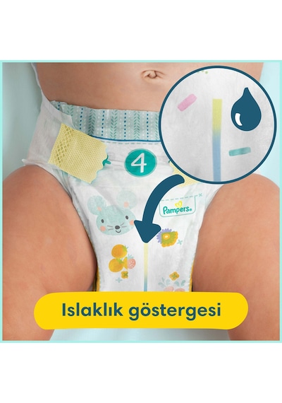 Prima Bebek Bezi Premium Care 4 Numara Aylık Fırsat Paketi 126 Adet