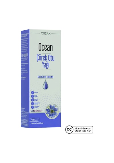 Ocean Çörek Otu Yağı 150 Ml Aromasız