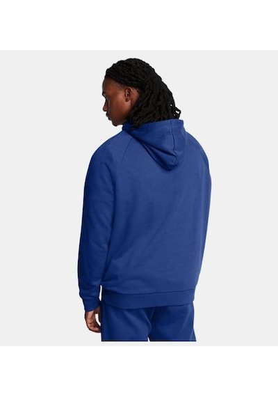 Under Armour Ua Rival Fleece Logo Hd Erkek Sweatshirt-29060 Mavi