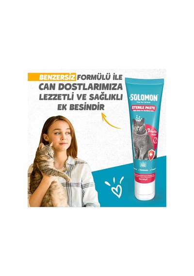 Tr Sterile Paste 100 Gr Kısırlaştırılmış Kediler İçin Tüy Yumağı Önleyici Vitamin Ve Mineralli Malt Macunu