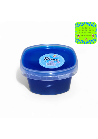 Slime Mavi Renk 200 Gr - Hazır Slime Sağlık Sertifikalı