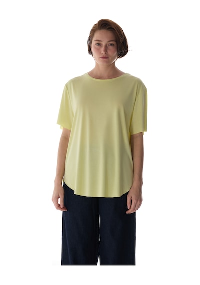 Penti Lime Yeşili Bisiklet Yaka Oversize Modal T-Shirt Penti Lime Yeşili Bisiklet Yaka Oversize Modal T-Shirt