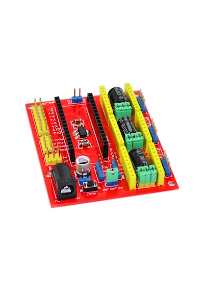 Motorobit-Arduino Nano İçin Cnc Shield (A4988 Uyumlu) Motorobit-Arduino Nano İçin Cnc Shield (A4988 Uyumlu)