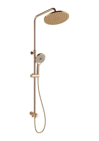 Kale Rain Round Duş Barı Rose Gold 410200505499