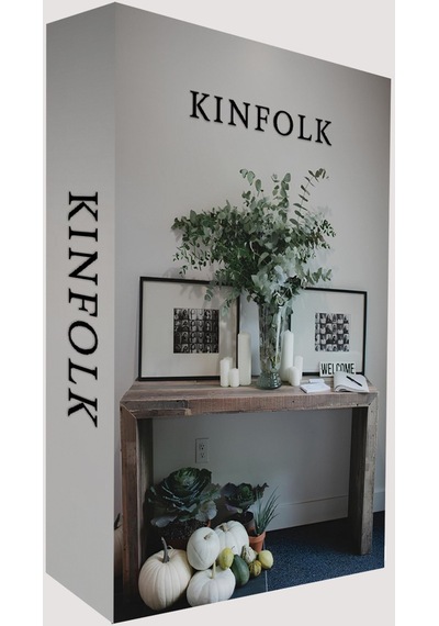 158 Kınfolk Desıgn Dekoratif Kitap Kutusu