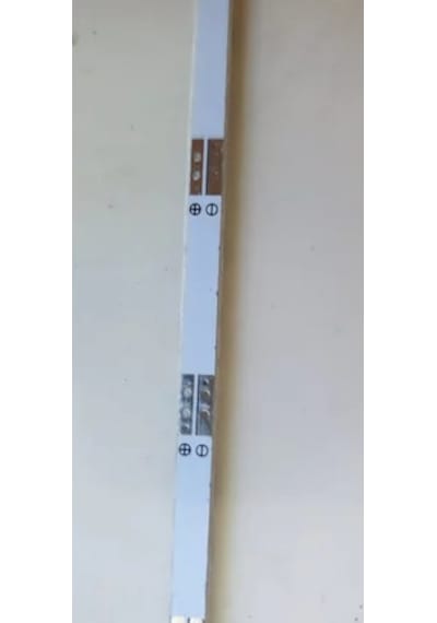 4 Mm 2835 120 Ledli Alüminyum Çubuk Led Sarı