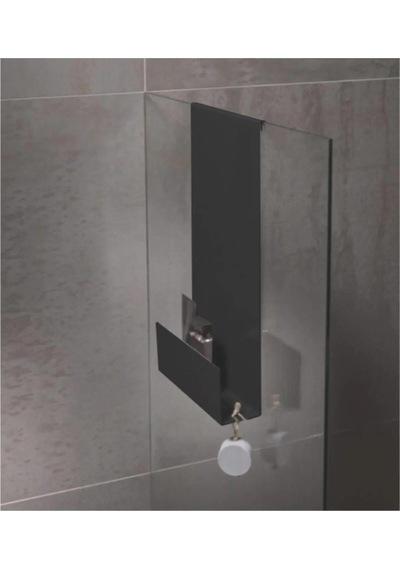 Modern, Estetik Ve Minimalist Tasarım Metal Asma Duş Rafı,modern Metal Duş Rafı Siyah