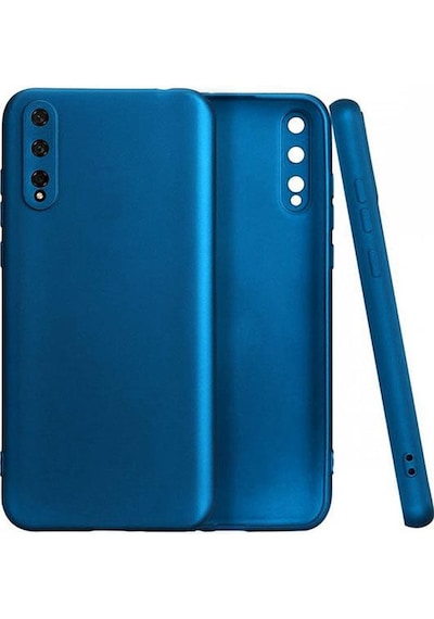 Mi7a Huawei P Smart 8 / Y8 P Uyumlu Koruyucu Silikon Kılıf Mavi