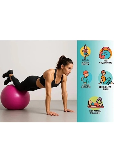 Buğz 60 Cm Pilates Topu