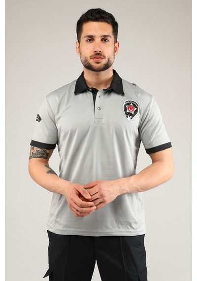 Uniprom Özel Güvenlik T Shirt Kamu Yeni Tip Tişört Erkek