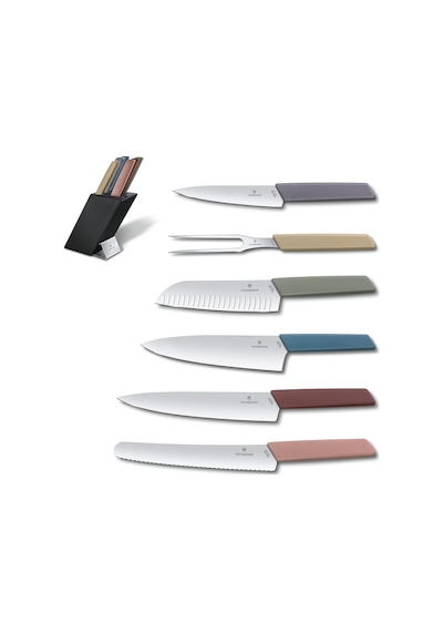 Victorinox Swiss Modern Bıçak Bloğu, 6 Bıçaklı