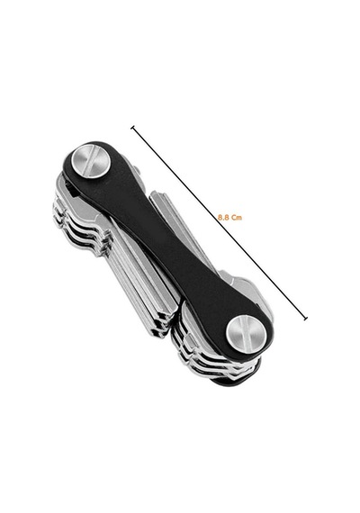 Zhltools Pratik Akılllı Anahtarlık Anahtar Düzenleyici Kompakt Aparat Kırmızı Kırmızı