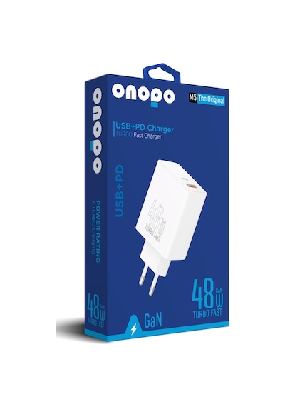 Onopo M5 48W Type-C USB Şarj Adaptörü