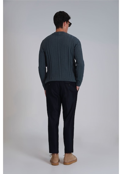 Lufian Erkek Bert Spor Chino Pantolon - Lacivert Lacivert