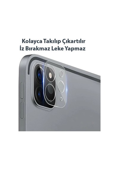 Gor İpad Pro 11 İpad Pro 12.9 2020-2021 3d Cam Kamera Koruyucu 2 Set- 5775 Mh-hs7306-9890
