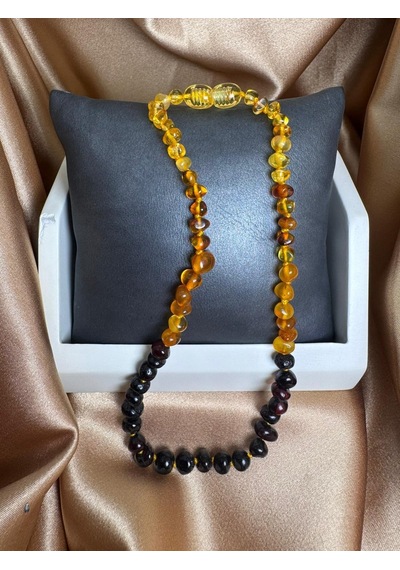 Kehribar Kolye 0-6 Yaş / 32-38 Cm Gösterildiği Gibi 47552777