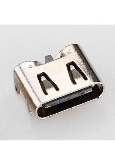 Type-c Usb Soket 6 Pin Smd Usb 3.1 Cep Telefonu Elektronik Cihaz Usb Port Konnektör Şarj Soketi Dişi
