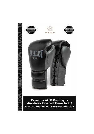 Premium Aktif Kondisyon Müsabaka Everlast Powerlock 2 Pro Gloves 14 Oz 896910-70-14oz Çok Renkli