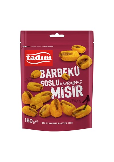 Tadım Kavrulmuş Mısır 180g - Pratik Ve Lezzetli Atıştırmalık 6'li Avantaj Paketi - 6 Adet Tarı