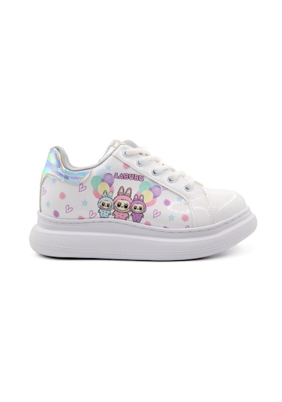 Bücür Ortopedi 850 Labubu Beyaz Çocuk Sneakers