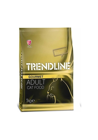 Trendline Gourmet Renkli Karışık Yetişkin Kedi Maması 1 KG