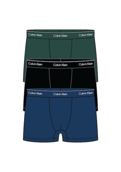 Calvin Klein Relaxed Fıt Trunk 3pk-11285 Blue