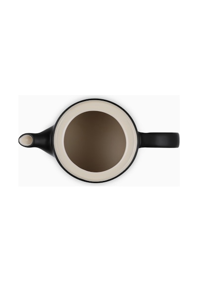 Le Creuset 4 Fincan Kapasite Şık Tasarım Büyük Seramik Demlik Mat Siyah