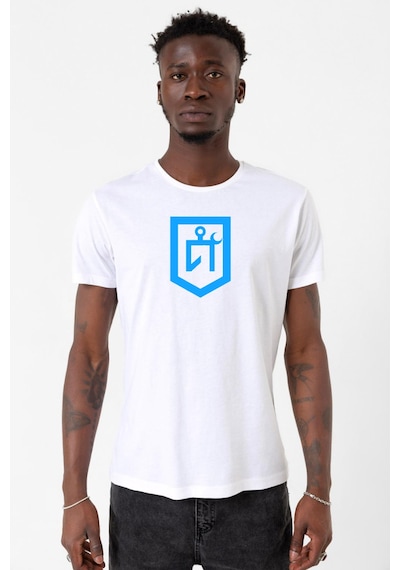 Idil Ural Tamga Beyaz Erkek Bisikletyaka Tshirt Çok Renkli