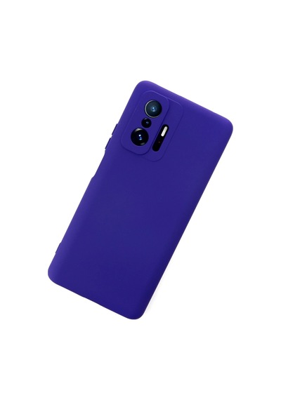 Uryport Xiaomi Mi 11t Pro Kılıf Nano İçi Kadife Silikon - Mor