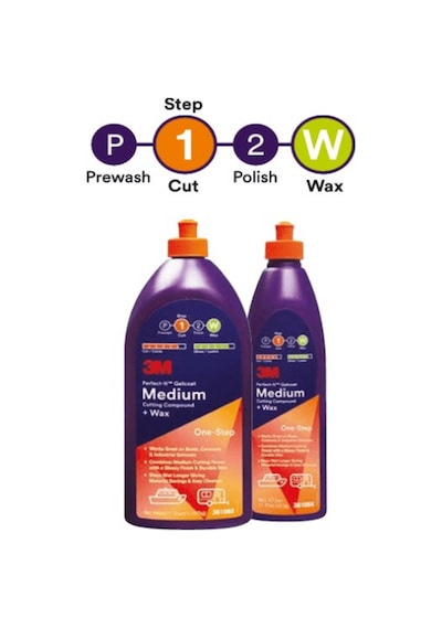 3m Perfect-ıt 36106e Jelkot İnce Pasta + Wax 946 Ml