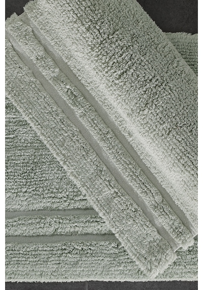 Yataş Bedding Felicia Banyo Paspası Seti - Nil Yeşili (50x60 cm + 60x100 cm) Nil Yeşili