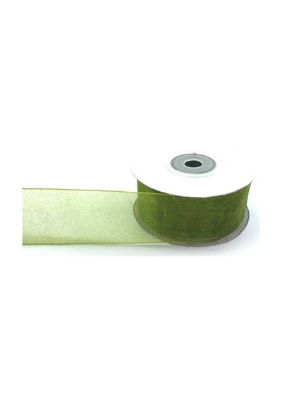 Organze Kurdele 2.5cm x 22m Yeşil