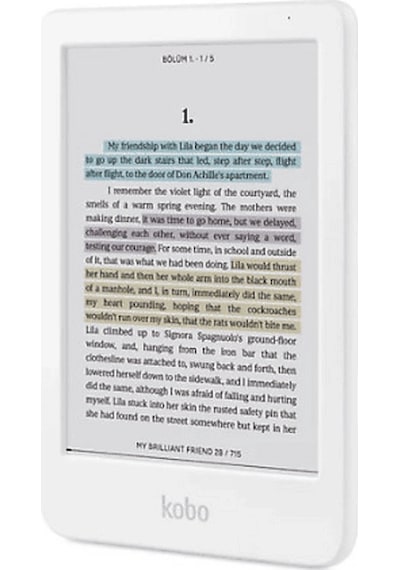 Kobo Clara Colour E-kitap Okuyucu