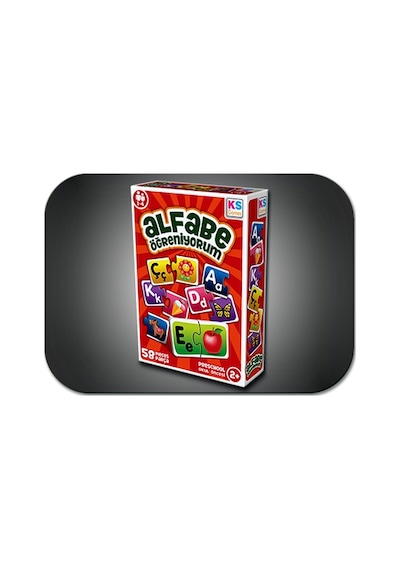 Alfabe Öğreniyorum - Ks Games - 58 Parça