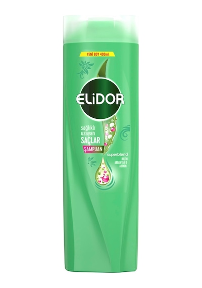 Elidor Şampuan 400 Ml Sağlıklı Uzayan Saçlar Biotin Argan Yağı Arjinin Tarı